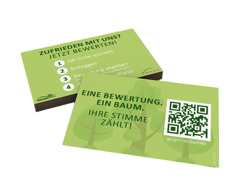 Trees for Reviews: Business Cards (100)